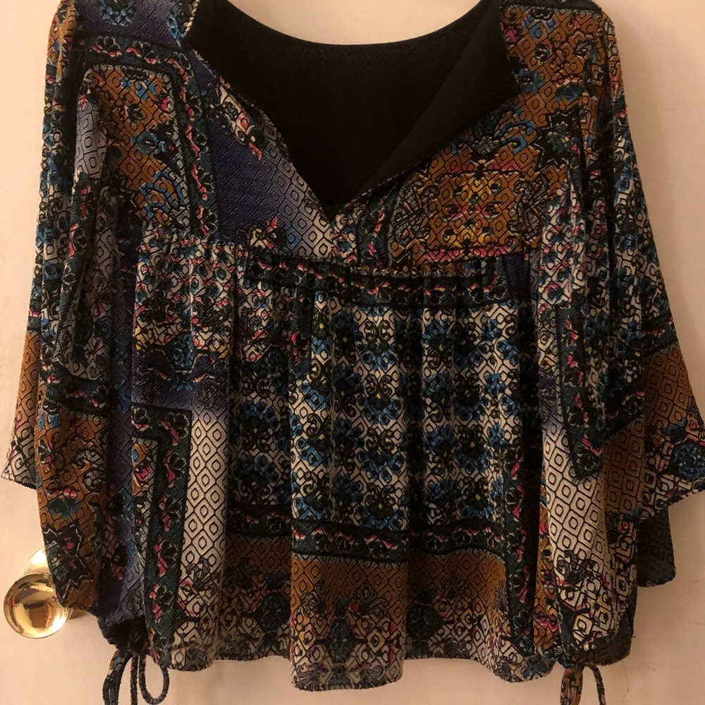 Zara - colorful - blouse - medium